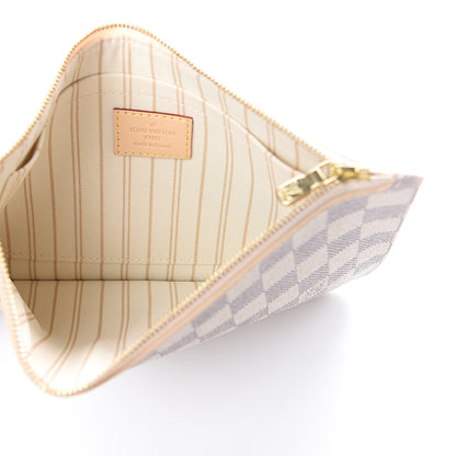 Louis Vuitton Damier Azur Neverfull MM GM Pochette 4 of 5