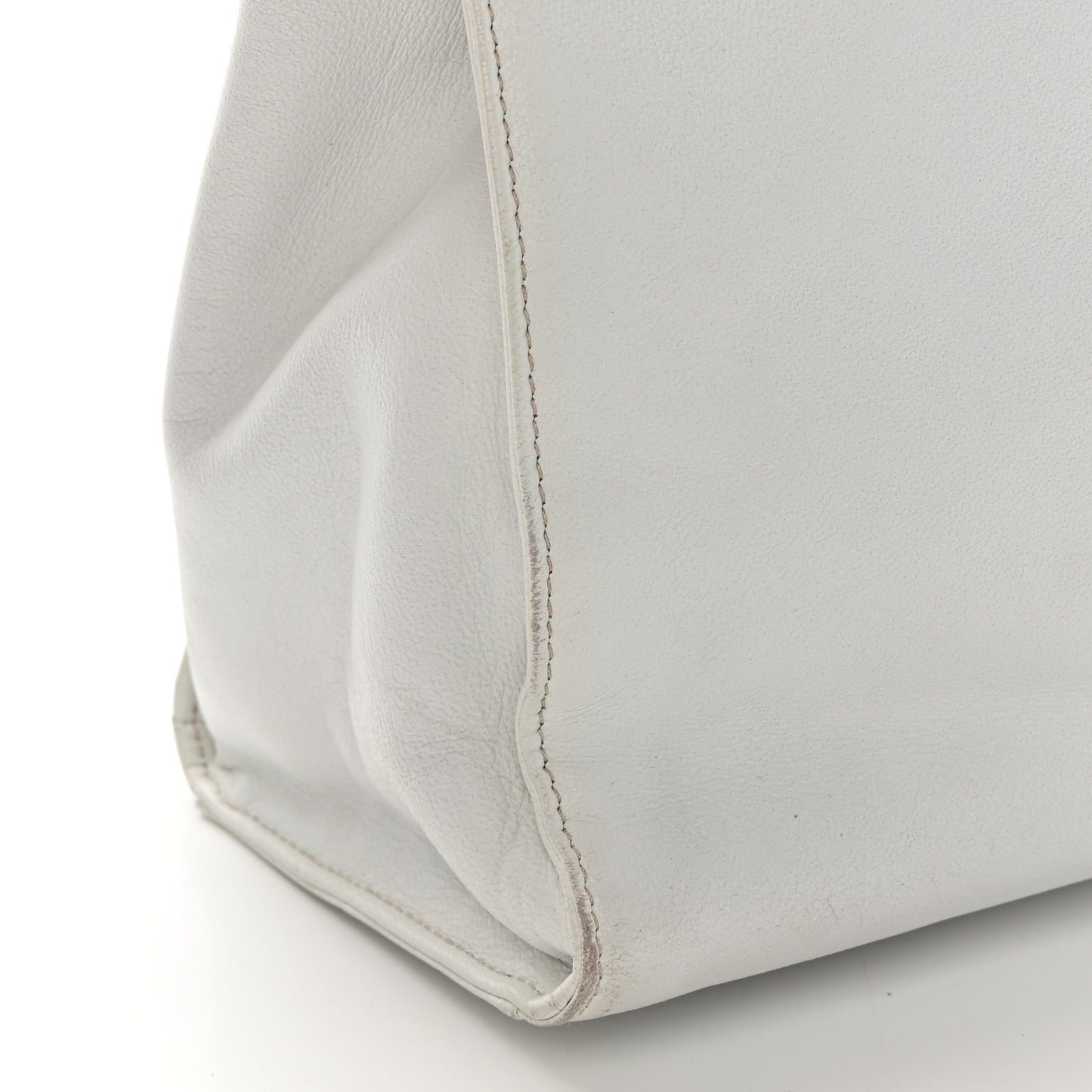 Soft Calfskin Tote White