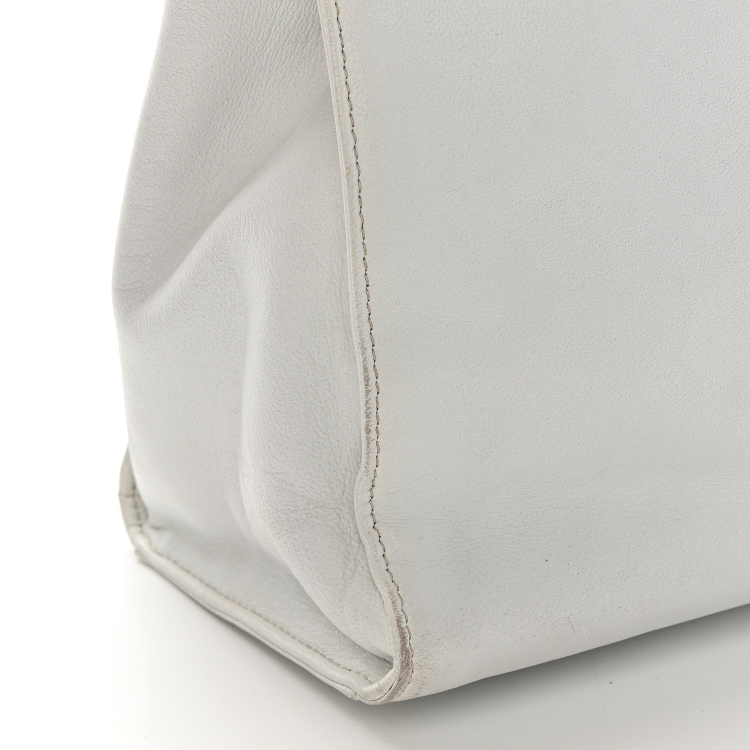 Prada Soft Calfskin Tote White 15 of 21