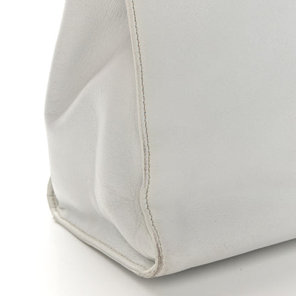 Prada Soft Calfskin Tote White 15 of 21