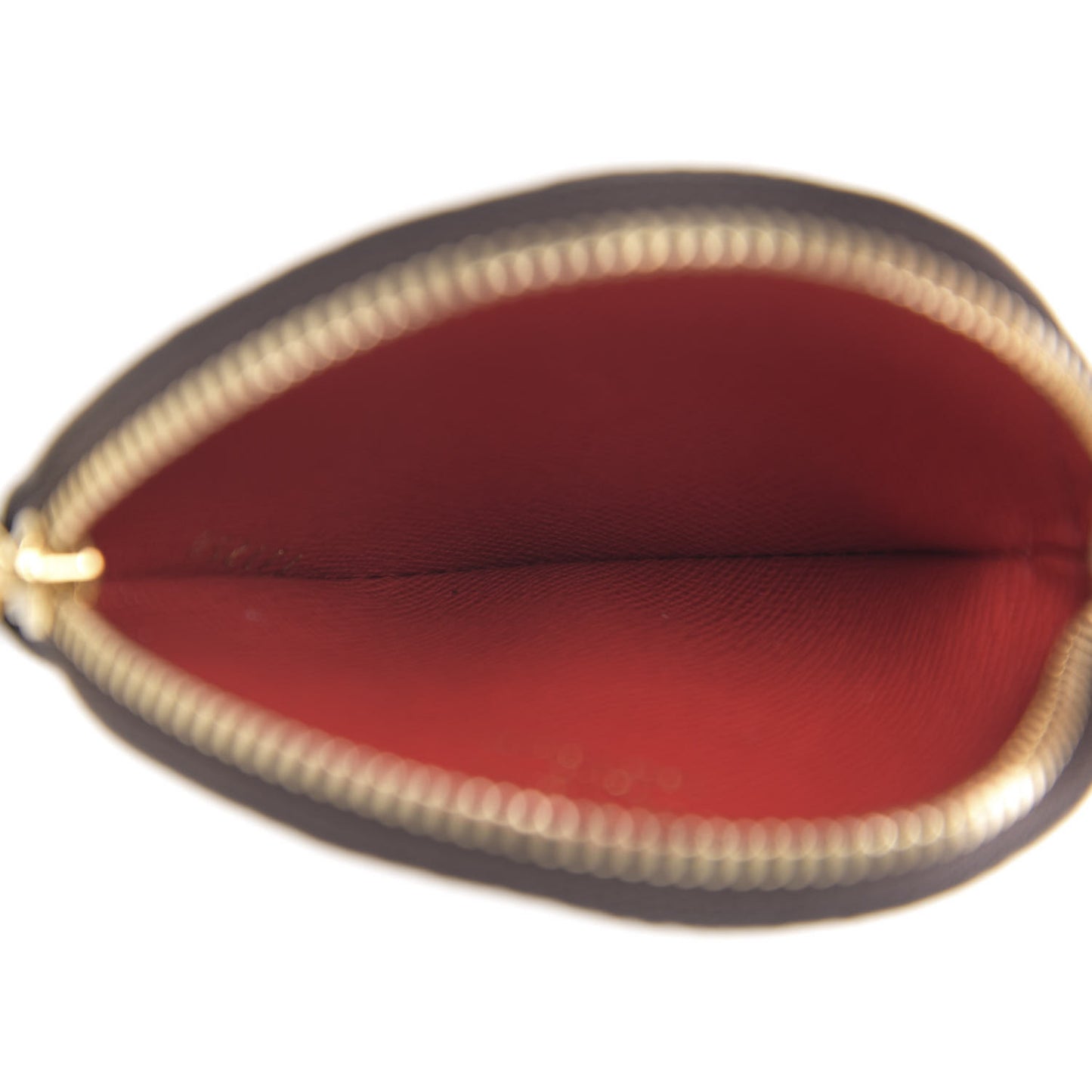 Monogram 2020 Christmas Animation Bumper Cars Round Coin Purse Coquelicot