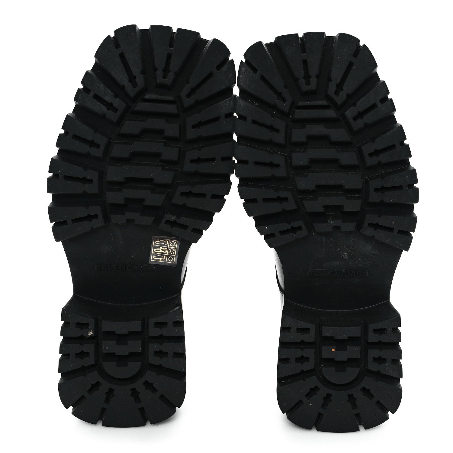 Balenciaga Calfskin Trooper Derby Loafers 38 Black 6 of 10