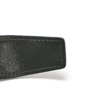 Hermes Box Togo 32mm H Belt 80 Black Chocolate 9 of 21