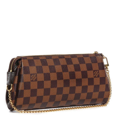 Louis Vuitton Damier Ebene Eva Clutch 3 of 7