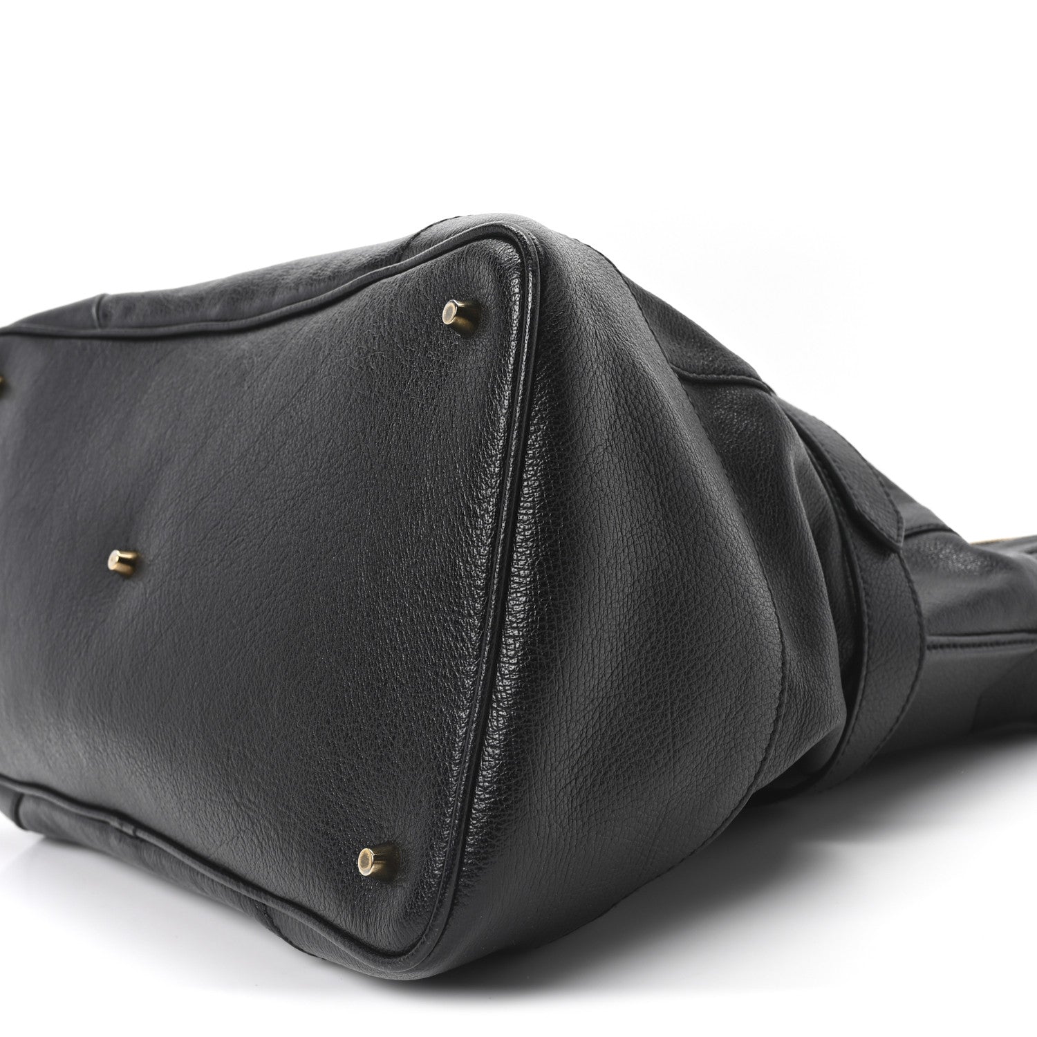 Burberry Grainy Calfskin Larsen Shoulder Bag Black 11 of 11