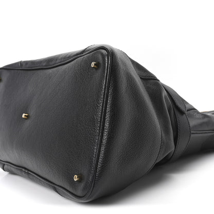 Burberry Grainy Calfskin Larsen Shoulder Bag Black 11 of 11