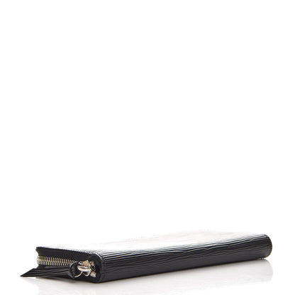 Louis Vuitton Epi Clemence Wallet Black 4 of 7