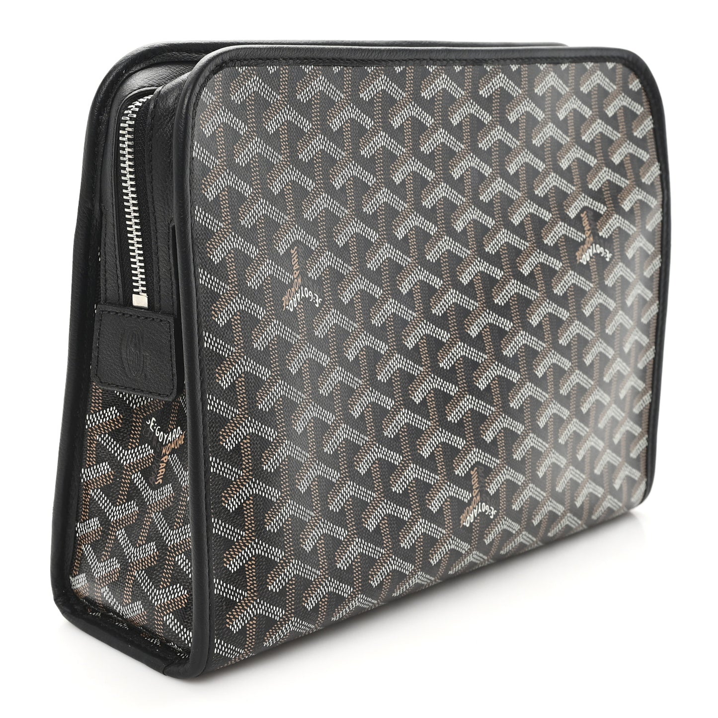 Goyardine Jouvence GM Toiletry Pouch Black