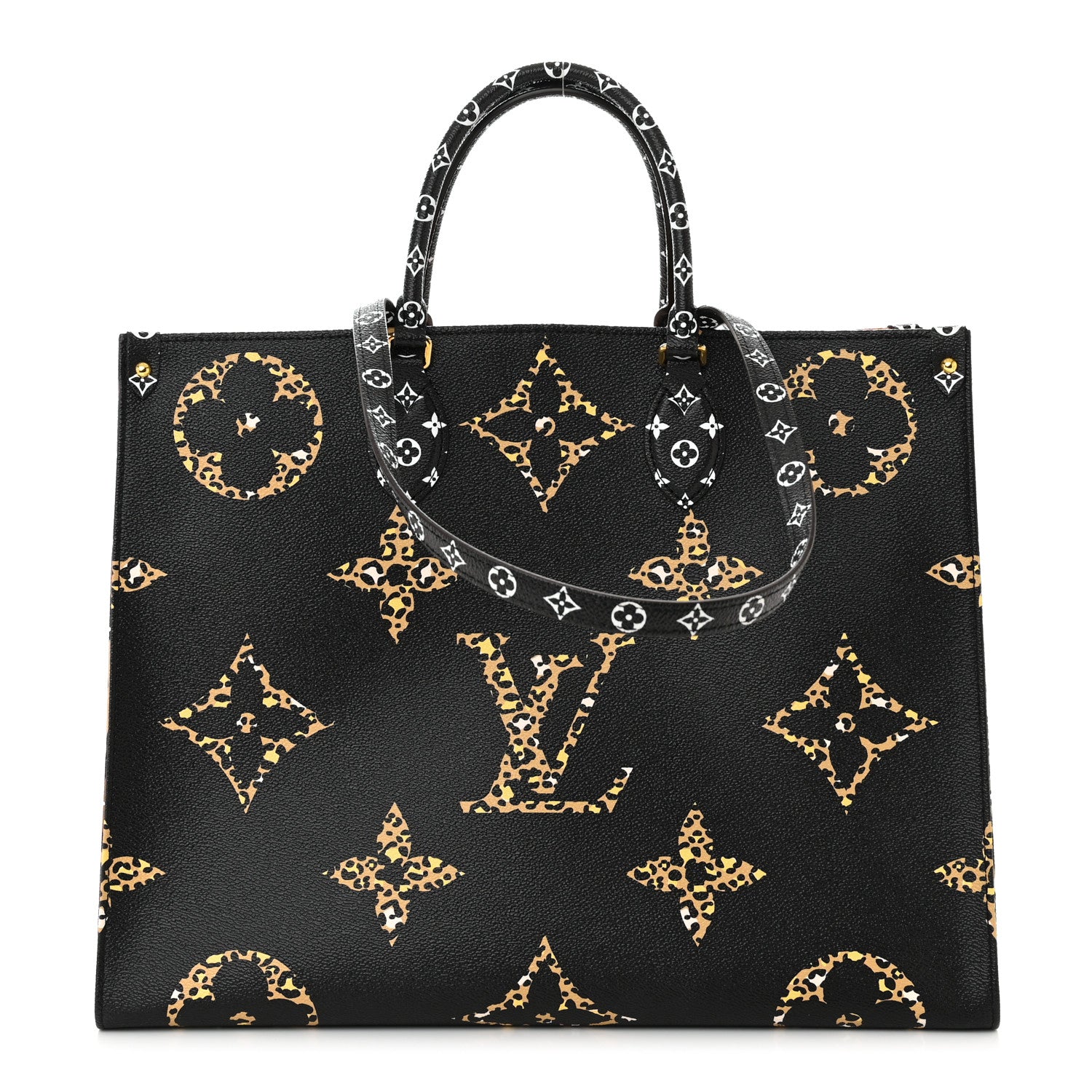 Louis Vuitton Monogram Giant Jungle Onthego GM Black 1 of 10