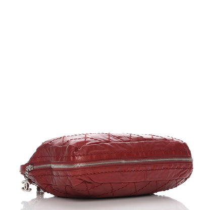 Chanel Calfskin Expandable Tote Red 4 of 7