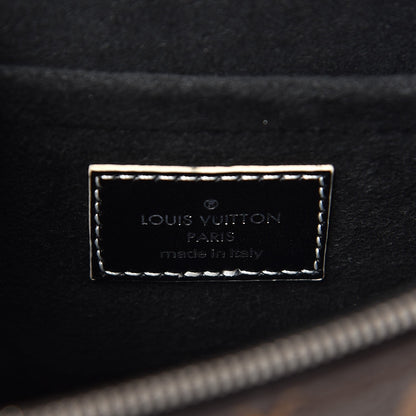 Louis Vuitton Calfskin Monogram Chain It Bag PM Black 6 of 7
