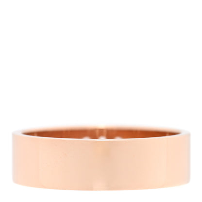 Hermes 18K Rose Gold Diamond PM H D'Ancre Ring 55 7.25 3 of 5