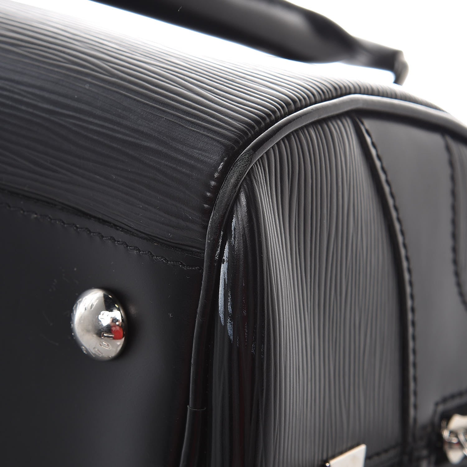 Louis Vuitton Epi Bowling Montaigne GM Black 9 of 12