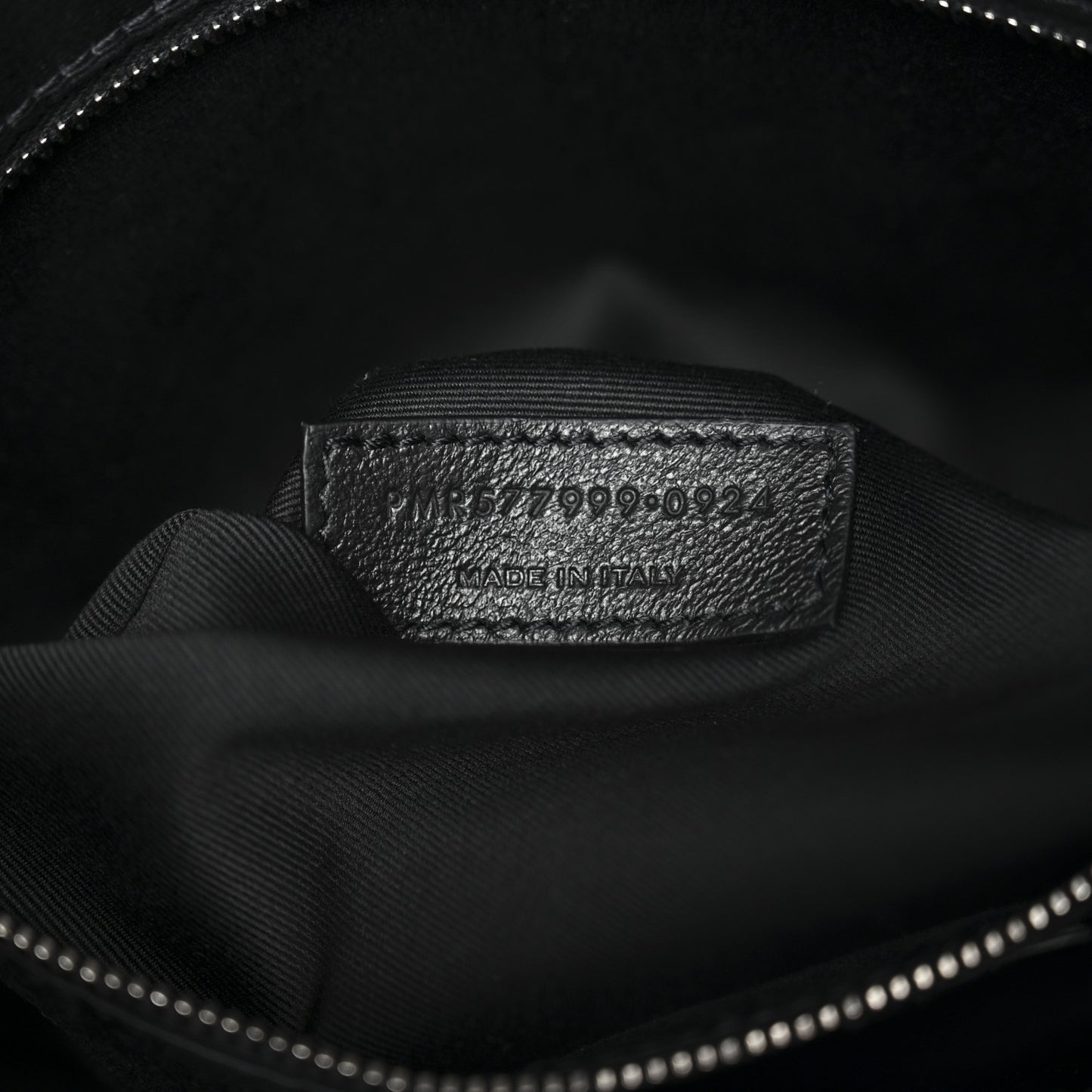 Crinkled Calfskin Matelasse Monogram Medium Niki Shopper Tote Black