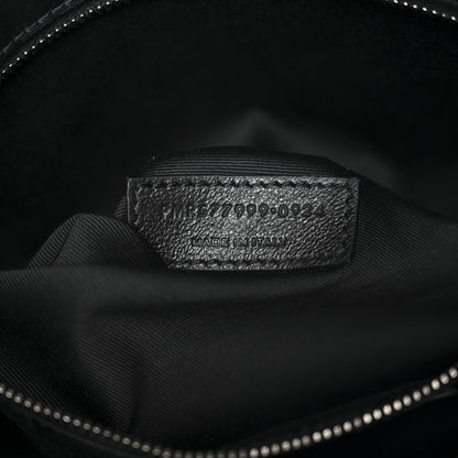 Saint Laurent Crinkled Calfskin Matelasse Monogram Medium Niki Shopper Tote Black 8 of 11