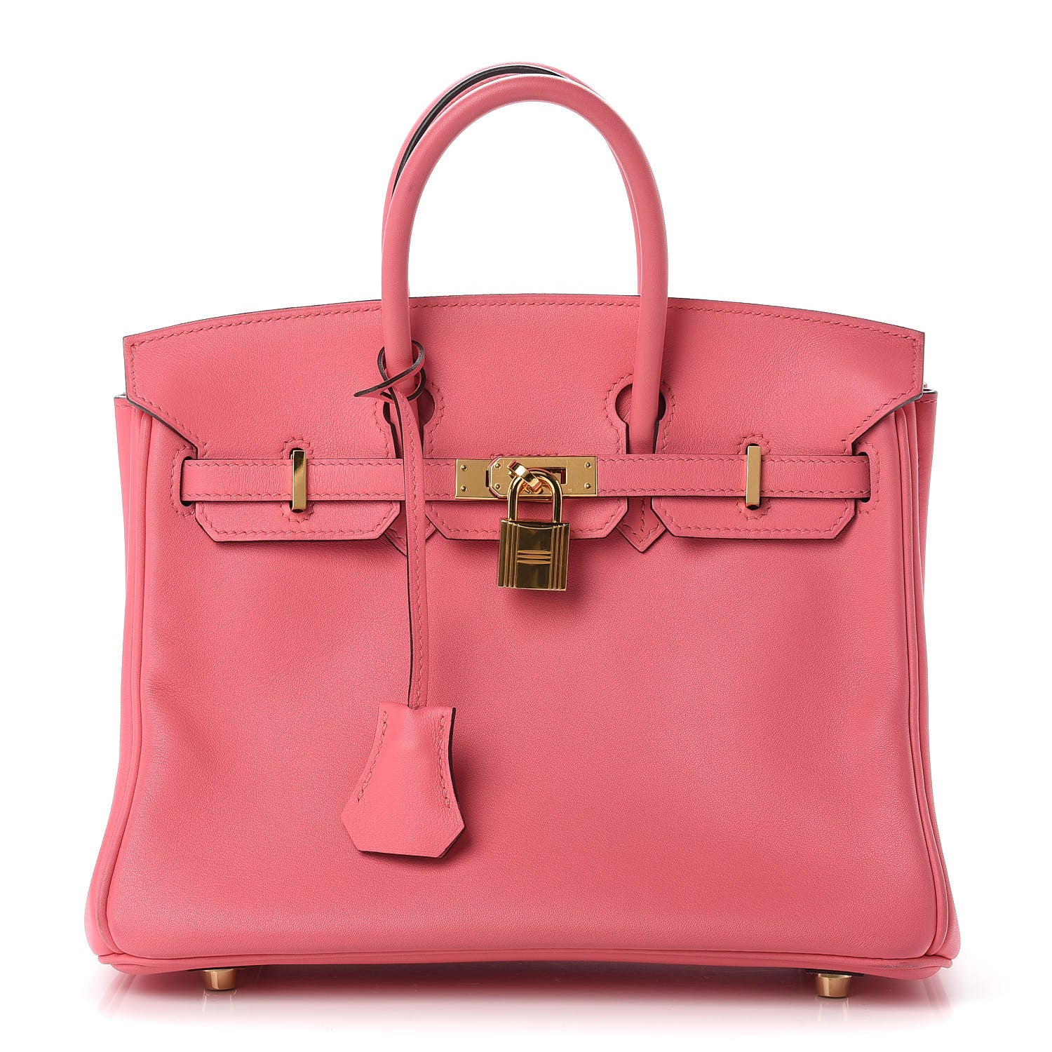 Hermes Swift Birkin 25 Rose Azalee 1 of 46