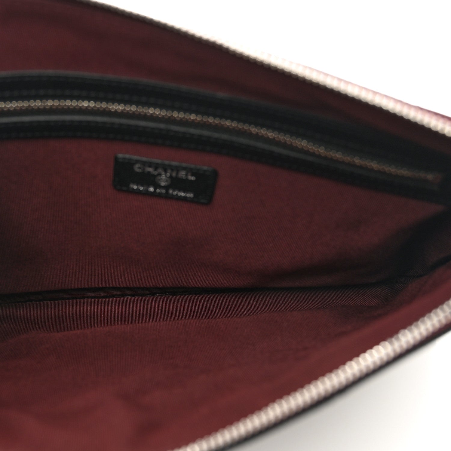Chanel Caviar Quilted Medium Cosmetic Case Black 6 of 8