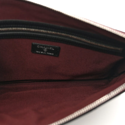 Chanel Caviar Quilted Medium Cosmetic Case Black 6 of 8