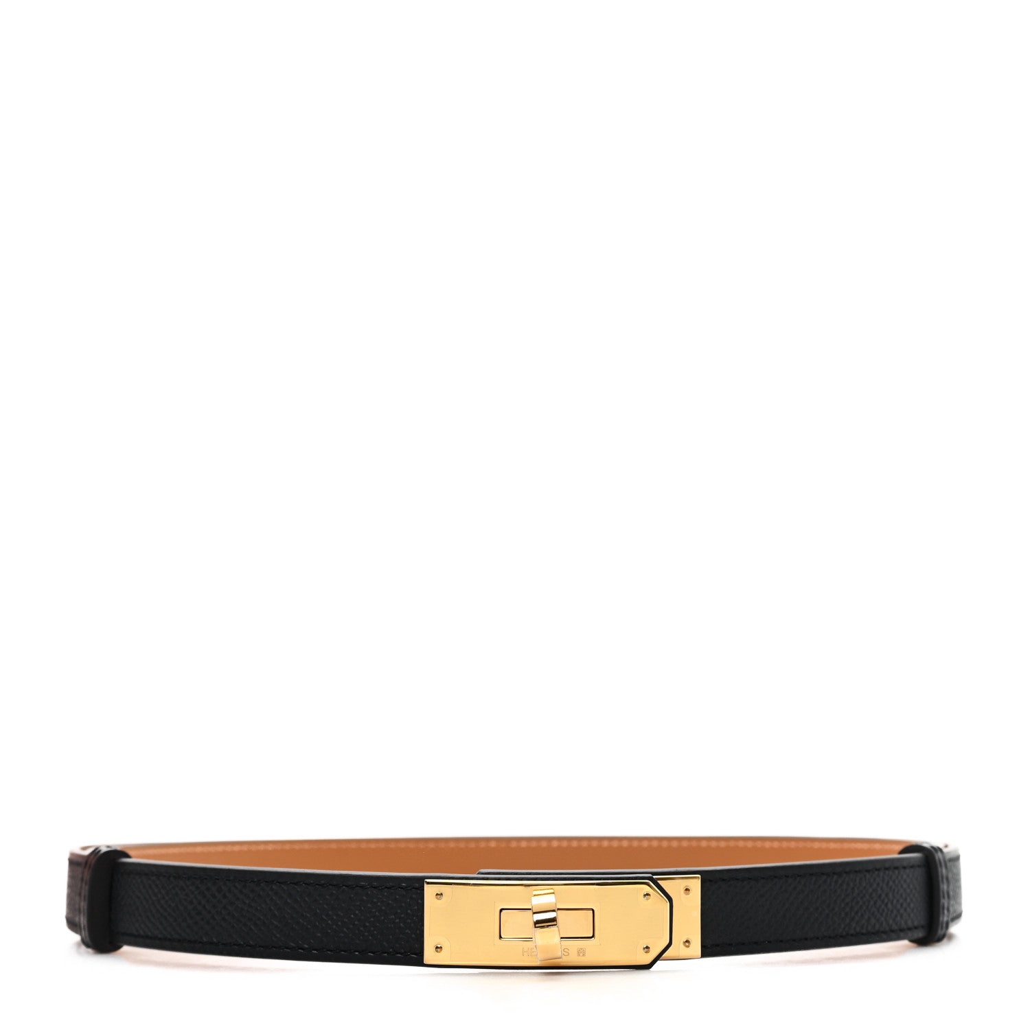 Hermes Epsom Kelly Belt Black 1 of 4