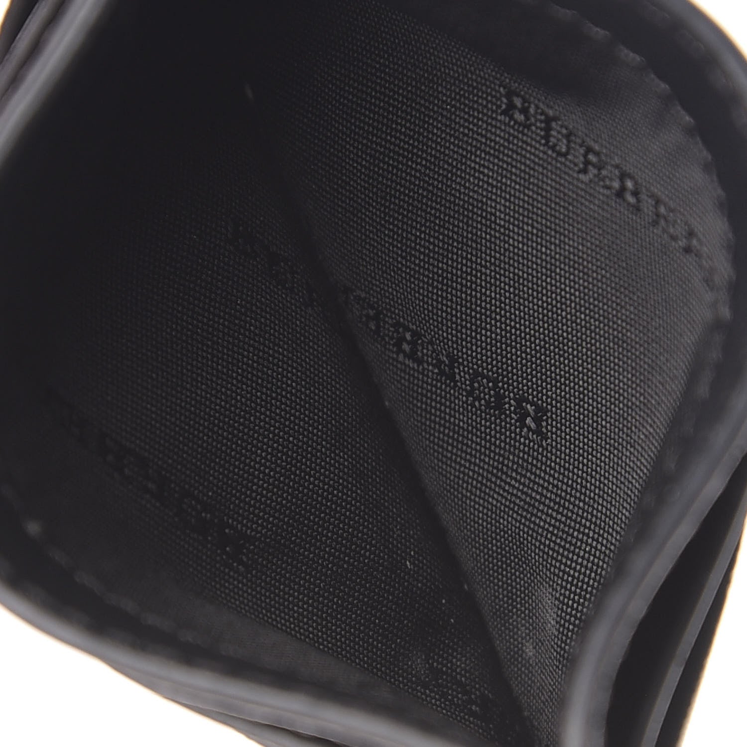 Burberry Smooth Calfskin Vintage Check Sandon Card Case Black 5 of 7