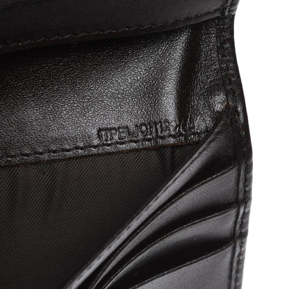 Burberry Haymarket Check Continental Wallet Black 8 of 8