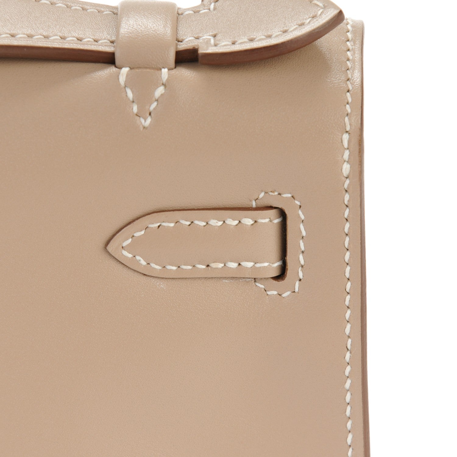 Hermes Swift Kelly Pochette Clutch Etoupe 15 of 16