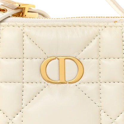 Christian Dior Calfskin Macrocannage Caro Box Bag Latte 9 of 13