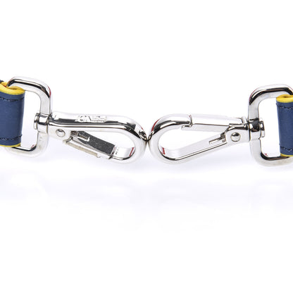 Fendi Vitello Dolce Flowerland Studded Strap You Blue Corallo Multicolor 3 of 6