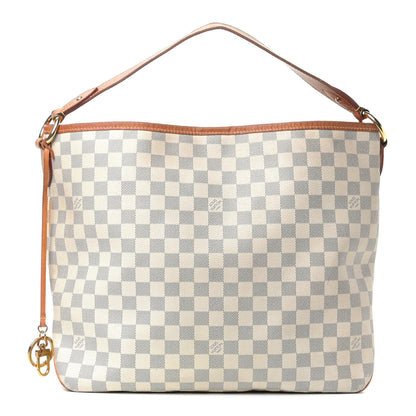 Louis Vuitton Damier Azur Delightful MM Pink 1 of 7