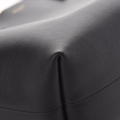 Saint Laurent Calfskin Large Shopping Tote Black 10 of 13