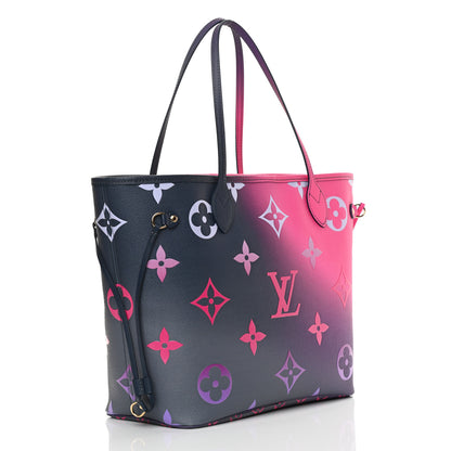 Louis Vuitton Monogram Giant Spring In The City Neverfull MM Midnight Fuchsia 4 of 10