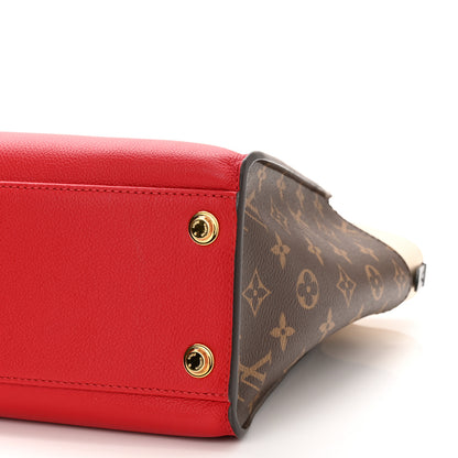Louis Vuitton Calfskin Monogram On My Side Pirate Red 9 of 9