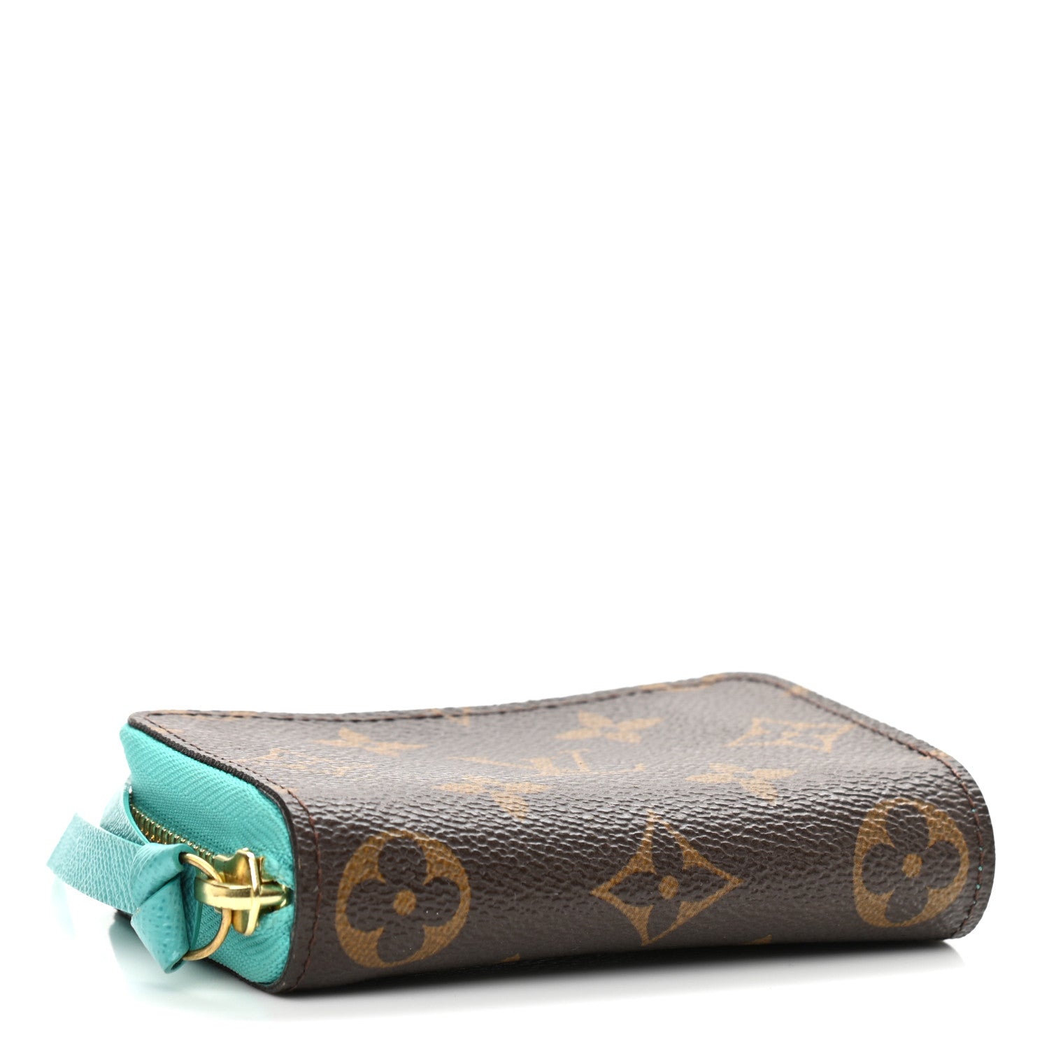 Louis Vuitton Monogram Zippy Multicartes Turquoise 4 of 6