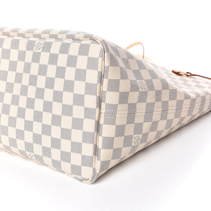 Louis Vuitton Damier Azur Neo Neverfull GM Rose Ballerine 9 of 10