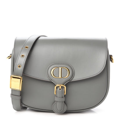 Christian Dior Box Calfskin Medium Bobby Flap Gray 1 of 10