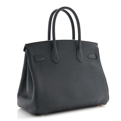 Hermes Togo Birkin 30 Gris Misty 3 of 14