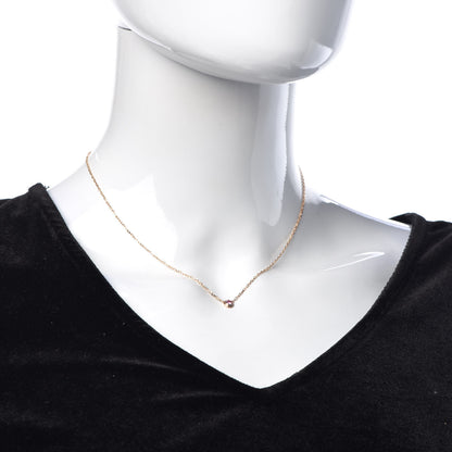 Cartier 18K Pink Gold Saphirs Legers De Necklace 2 of 6