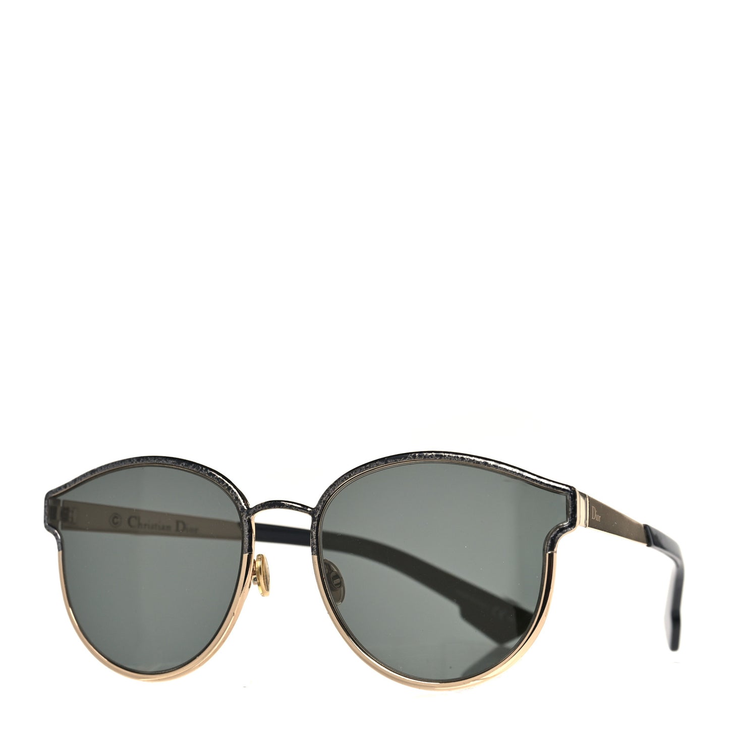Marble Symmetric Sunglasses Gold