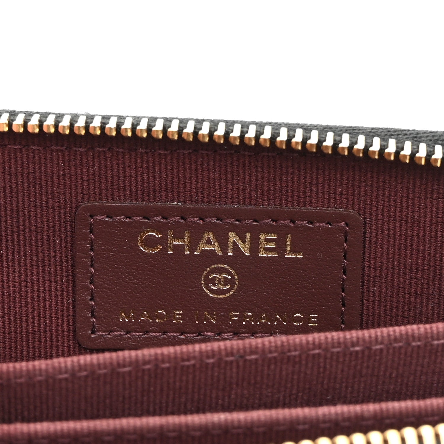 Chanel Caviar Quilted Zip Coin Purse Black 6 of 10