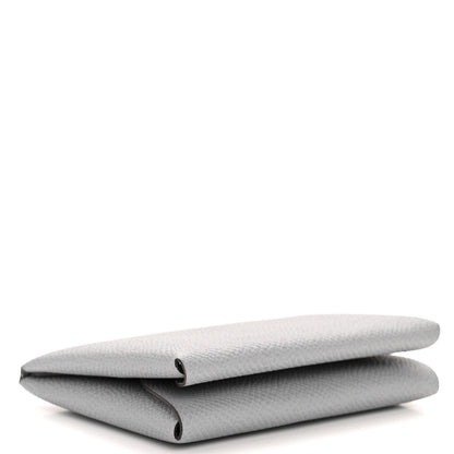 Hermes Epsom Calvi Duo Card Case Gris Pantin 4 of 8