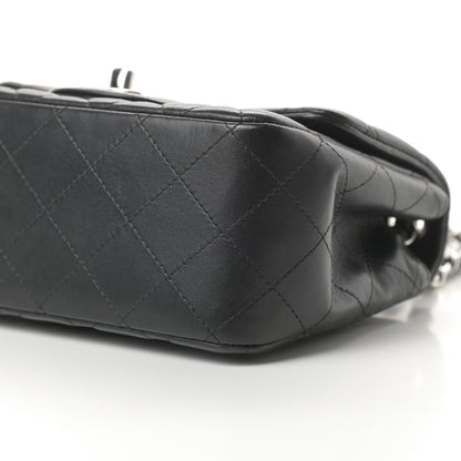 Chanel Lambskin Quilted Mini Square Flap Black 10 of 12