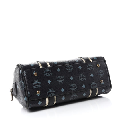 MCM Visetos Boston Bag Black 4 of 14