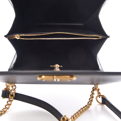 Balenciaga Box Calfskin S Sharp Chain Shoulder Bag Black 5 of 21