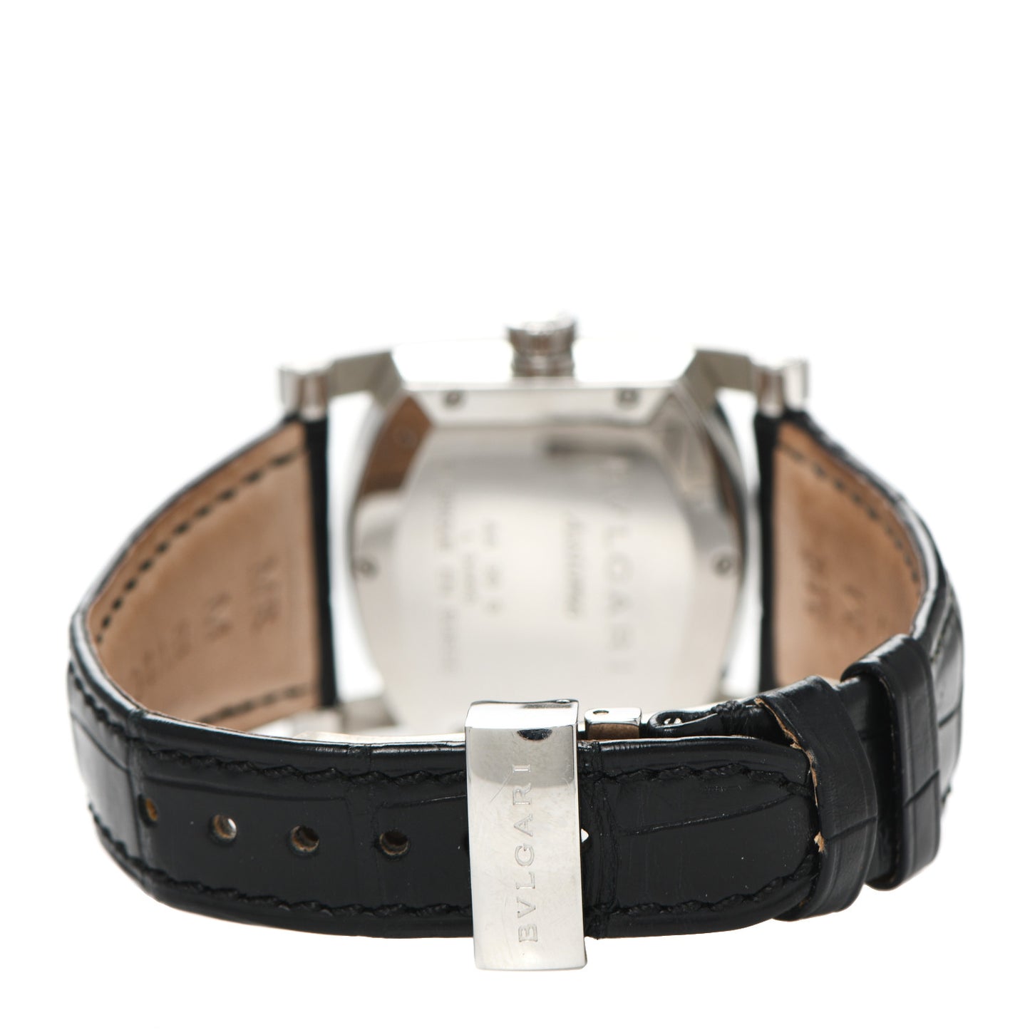Stainless Steel Alligator 29mm Assioma Quartz Watch Black