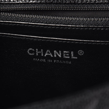 Chanel Caviar Quilted Jumbo Single Flap Black 7 of 11