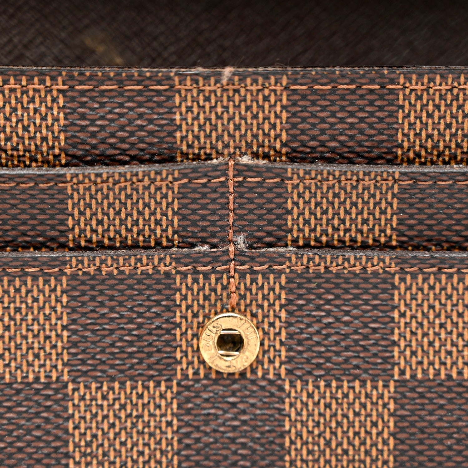 Louis Vuitton Damier Ebene Sarah Wallet 8 of 11