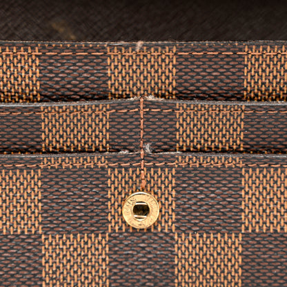 Louis Vuitton Damier Ebene Sarah Wallet 8 of 11