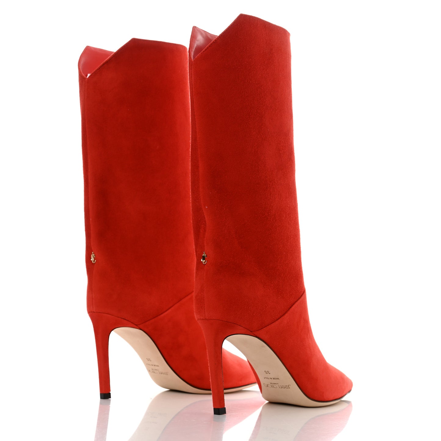 Suede Beren 85 Boots 36 Red
