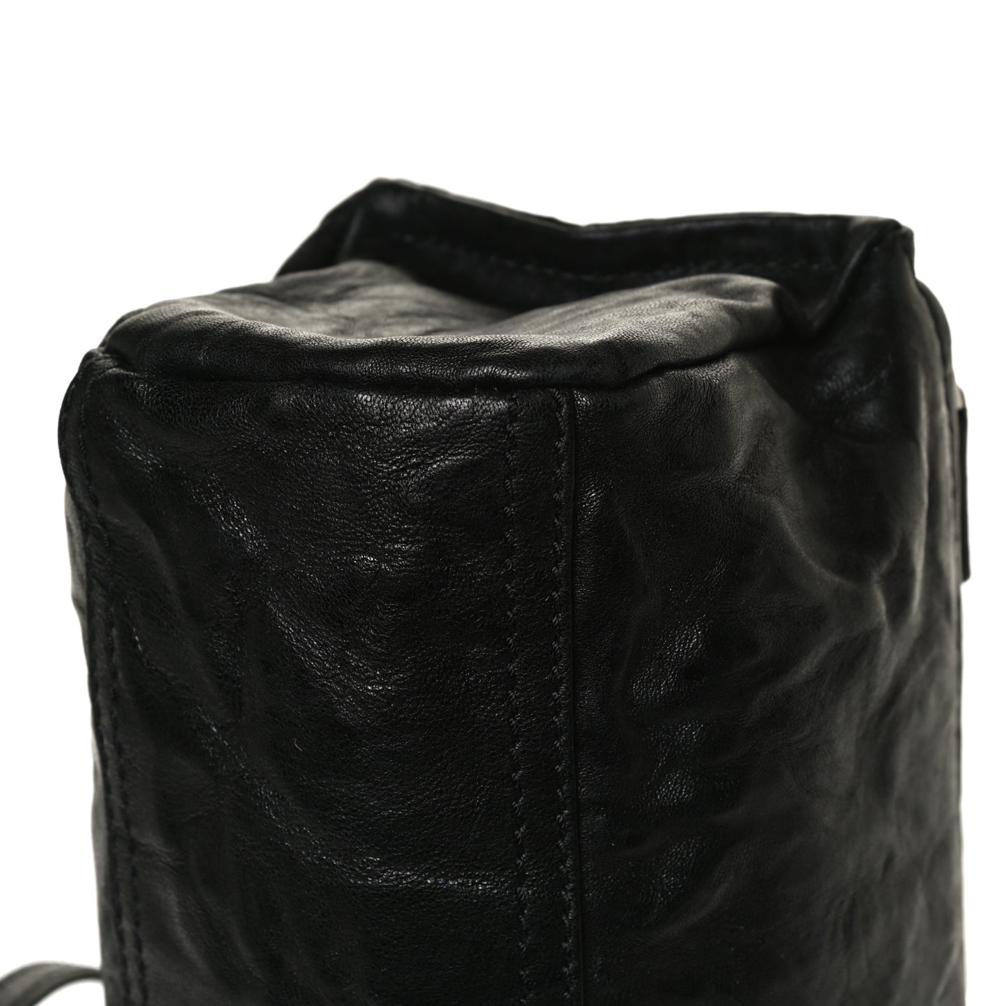 Sugar Goatskin Mini Pandora Black