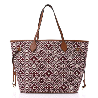 Louis Vuitton Jacquard Since 1854 Neverfull MM Bordeaux 2 of 9